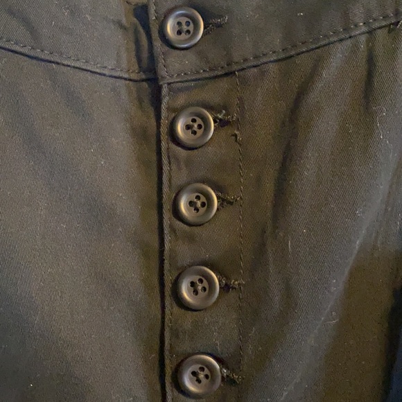 Stitch Star Buttonfly Ankle Pants - Picture 2 of 7